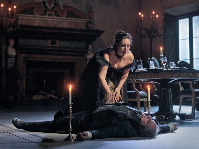 Diva Tosca (Sony Yoncheva) survives, but the opera 'Tosca' is DOA at the Met.