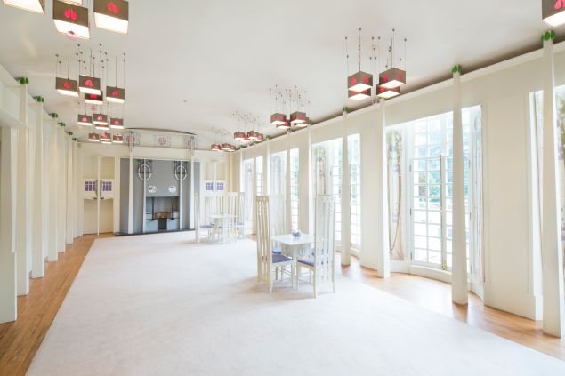 One of the rooms at House for an Art Lover.