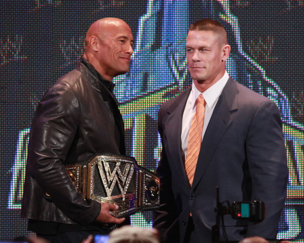 John Cena Dwayne Johnson