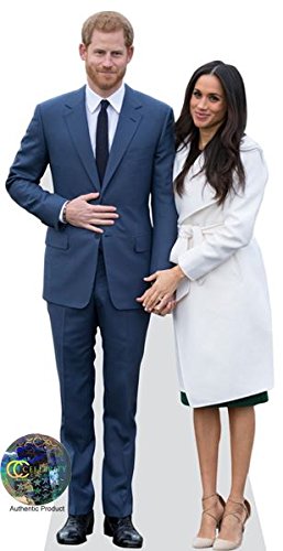 Prince Harry And Meghan Markle Life Size Cutout