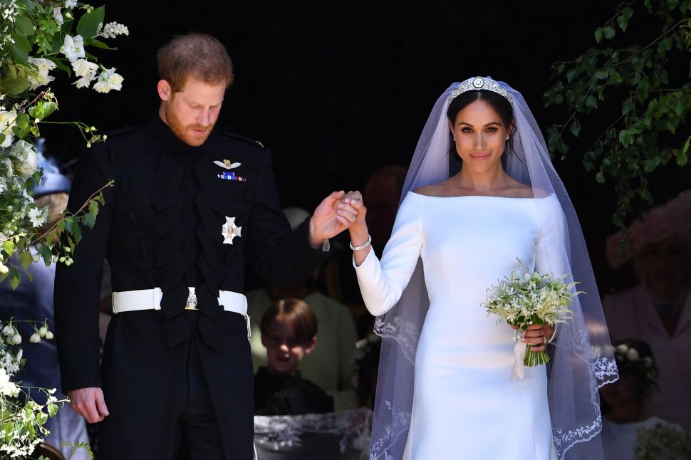 Prince Harry and Meghan Markle tied the knot at Windsor last May.