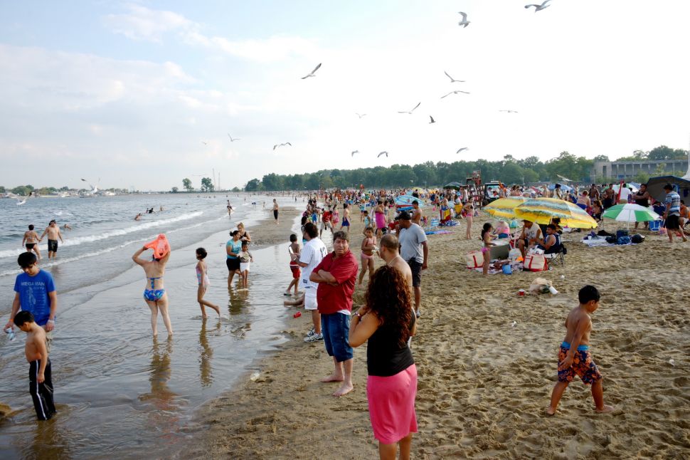 Orchard Beach in the Bronx