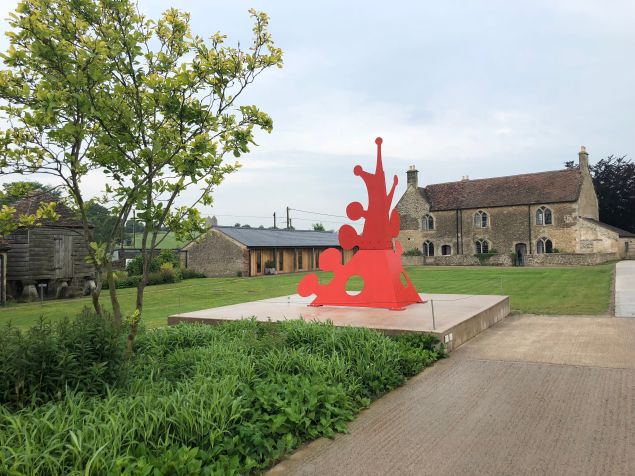 A work by Alexander Calder at Hauser Wirth, Sommerset.