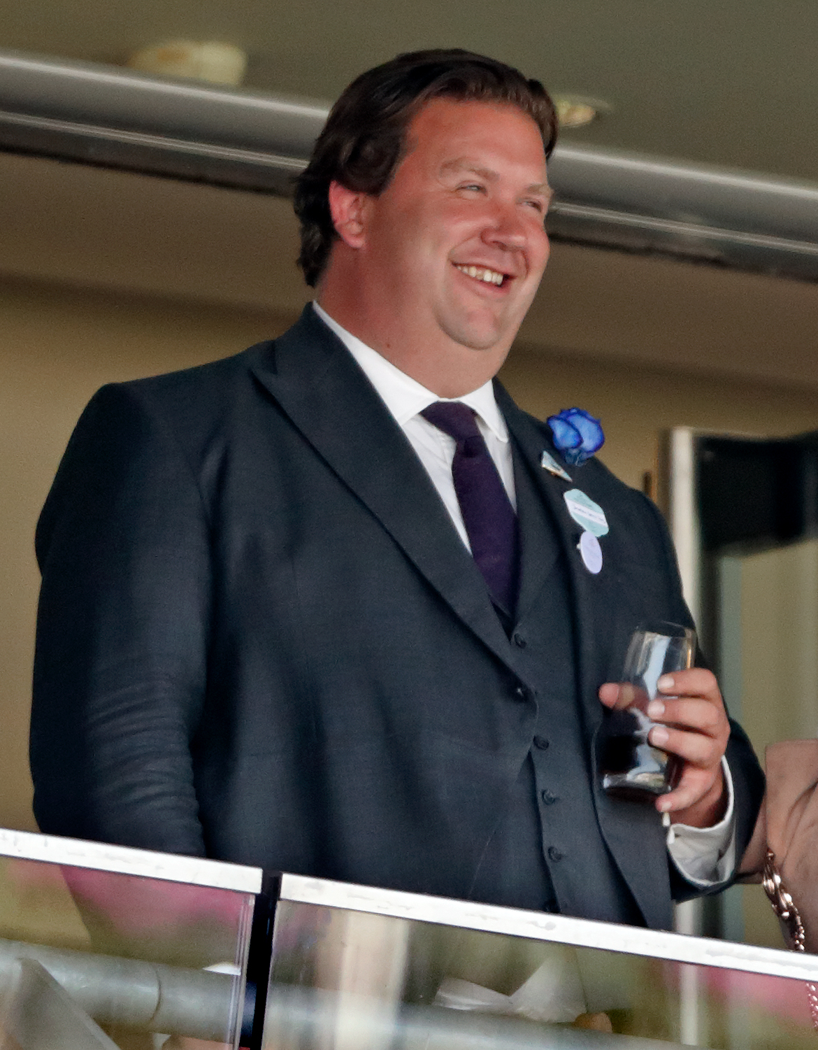 ASCOT, UNITED KINGDOM - JUNE 22: (EMBARGOED FOR PUBLICATION IN UK NEWSPAPERS UNTIL 24 HOURS AFTER CREATE DATE AND TIME) Johnno Spence attends day 4 of Royal Ascot at Ascot Racecourse on June 22, 2018 in Ascot, England.