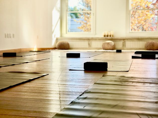BYoga workout pop-up in the Hamptons