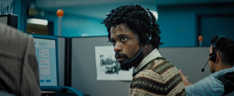 Sorry to Bother You Review Telemarketing Scene