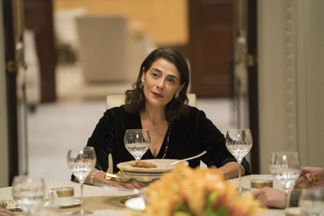 Hiam Abbass in Succession.