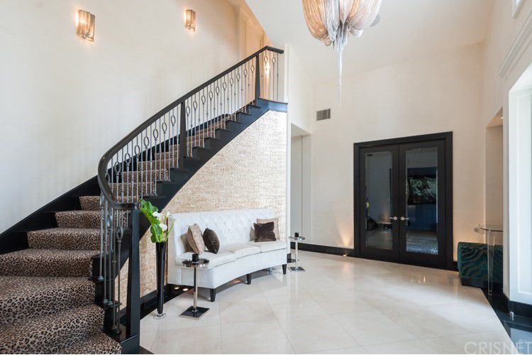 A very marble entry.