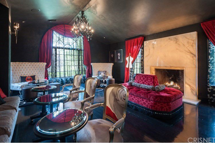 She extensively remodeled the entire home.
