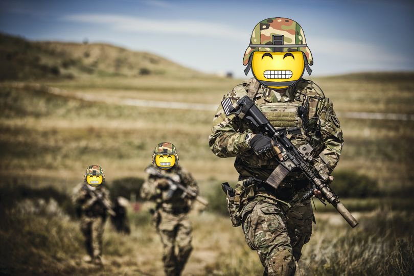 Emoji warriors.