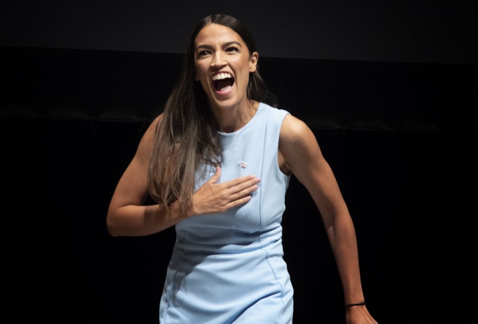 Alexandria Ocasio-Cortez.