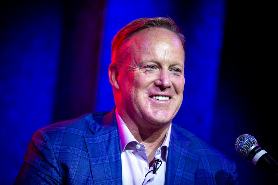 Sean Spicer's BBC interview turned out to be the most contentious stop on his book tour.