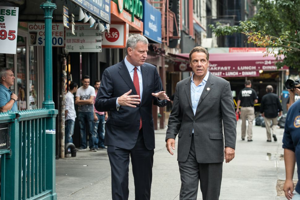 Bill de Blasio and Andrew Cuomo said yesterday they wanted to save the Daily News, but neither of them has been a great friend to the media.