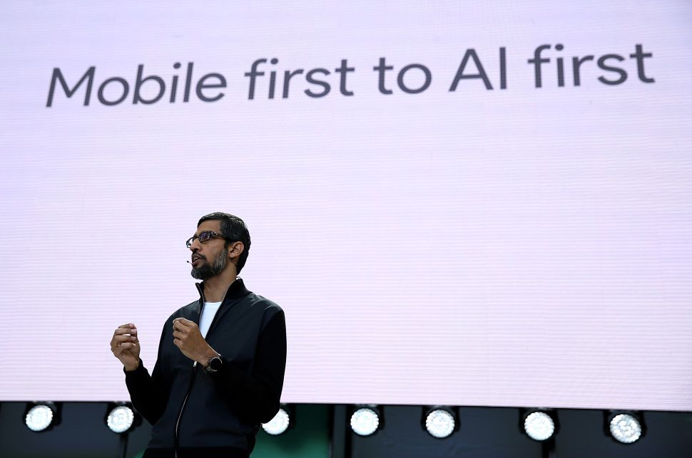 Artificial intelligence takes the central stage in today's tech discussion.
