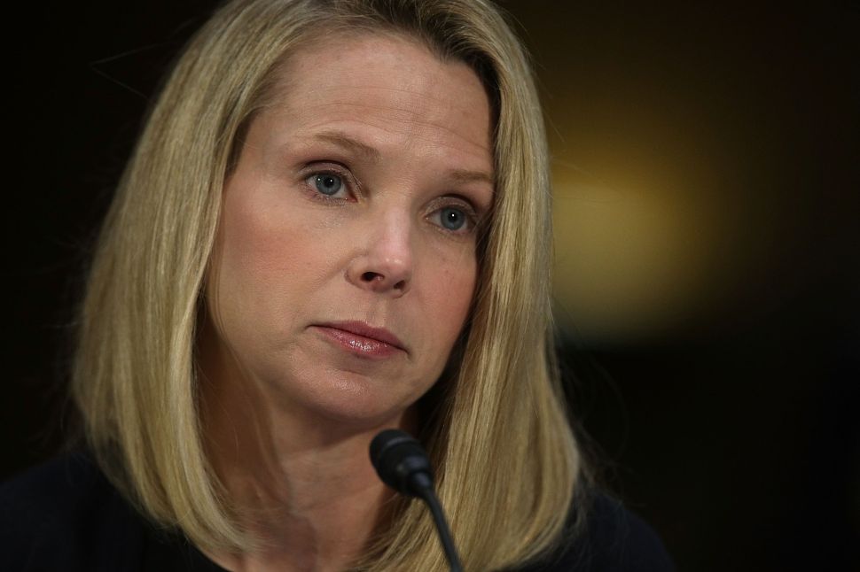 Marissa Mayer at the Congress hearing