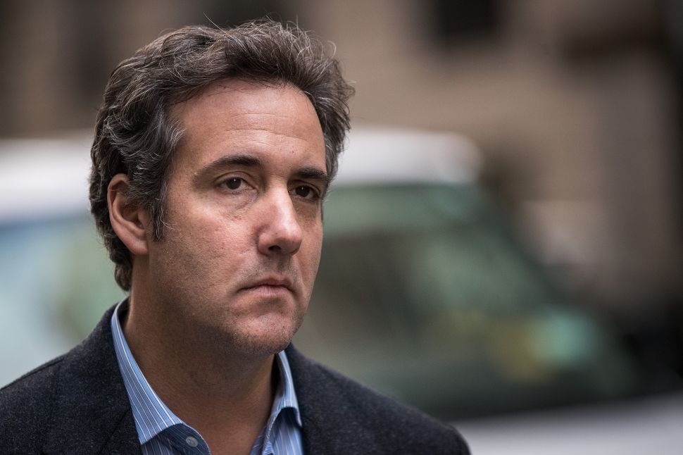 President Trump's former attorney Michael Cohen.