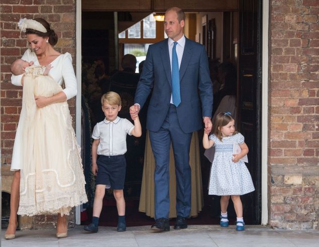 Princess Charlotte is not here for the photographers.