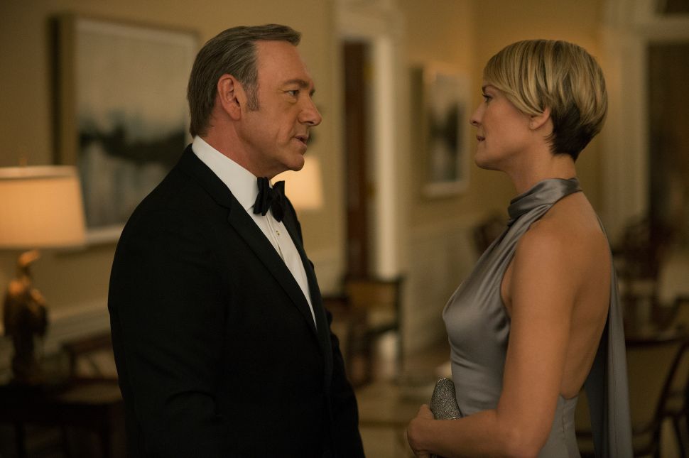 Netflix House of Cards Robin Wright Talks Kevin Spacey