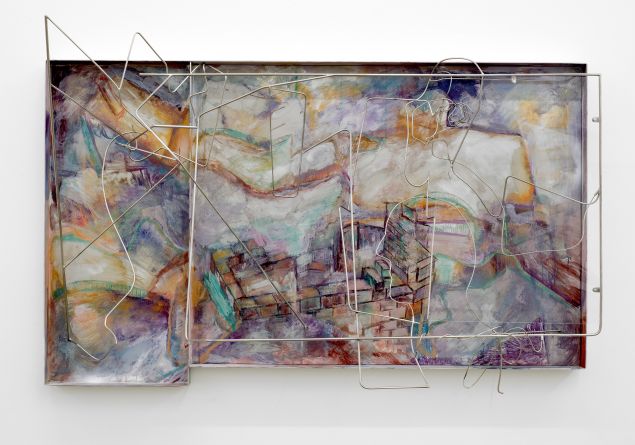 Sara Barker's work, Giorgioni, 2018, on view at Mary Mary.