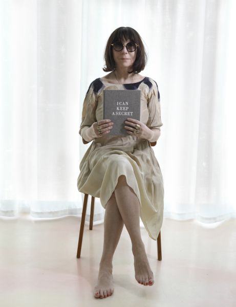Portrait of Sophie Calle by Jean-Baptiste Mondino.