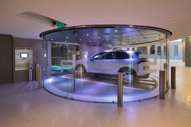 Your very own private car elevator.