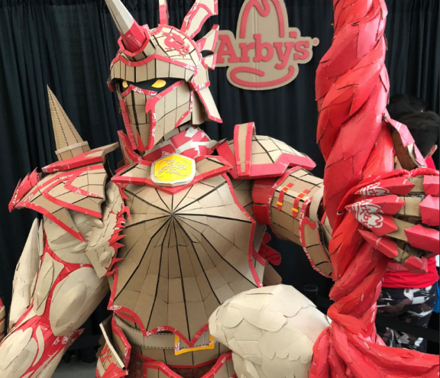 Arby's recently unveiled Nightmare sculpture.