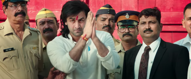 Ranbir Kapoor in Sanju.