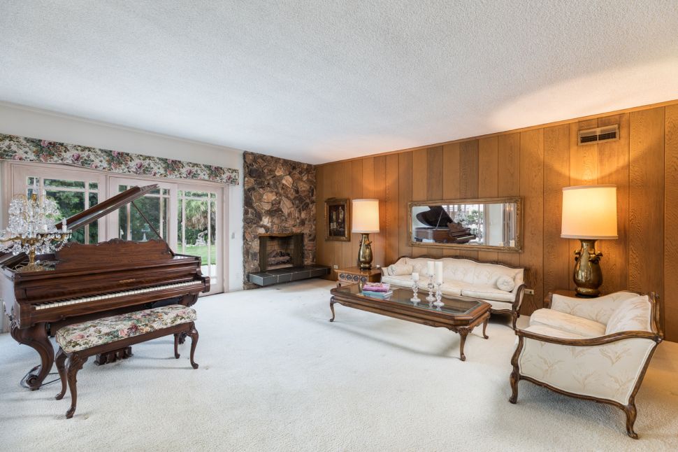 The interiors are decidedly '70s.