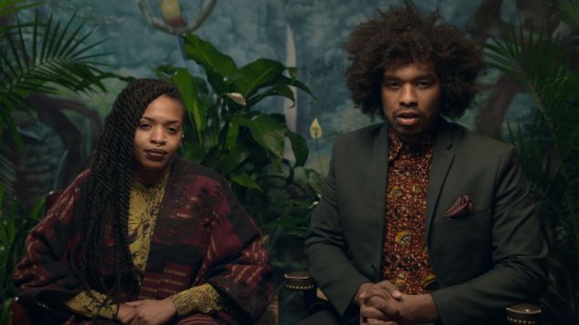 Doreen Garner and Terence Nance in Random Acts of Flyness.