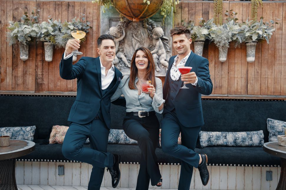 Tom Sandoval, Lisa Vanderpump and Tom Schwartz at TomTom.