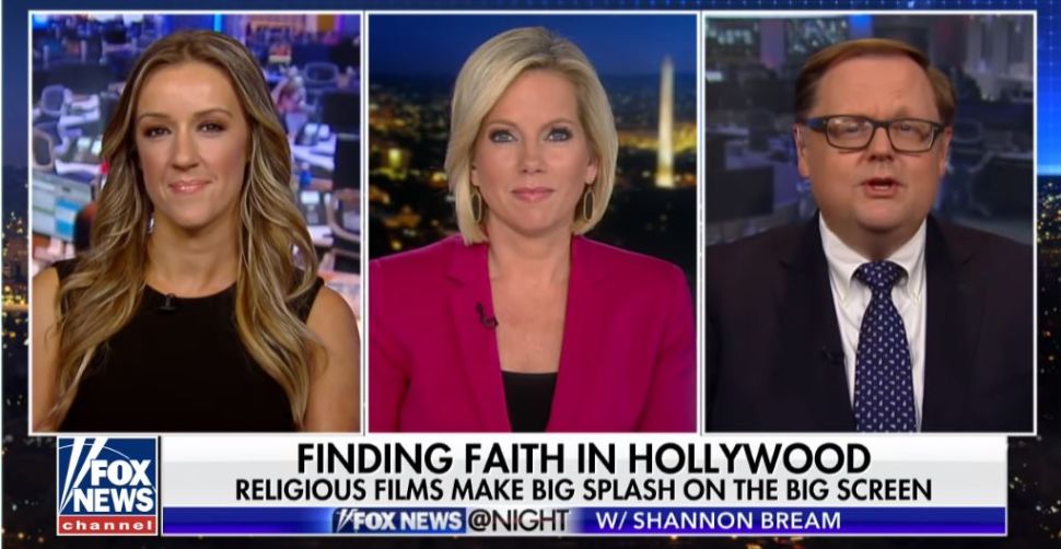 Fox News hosts ignored the Paul Manafort and Michael Cohen rulings in favor of hard-hitting debates about religion at the box office.