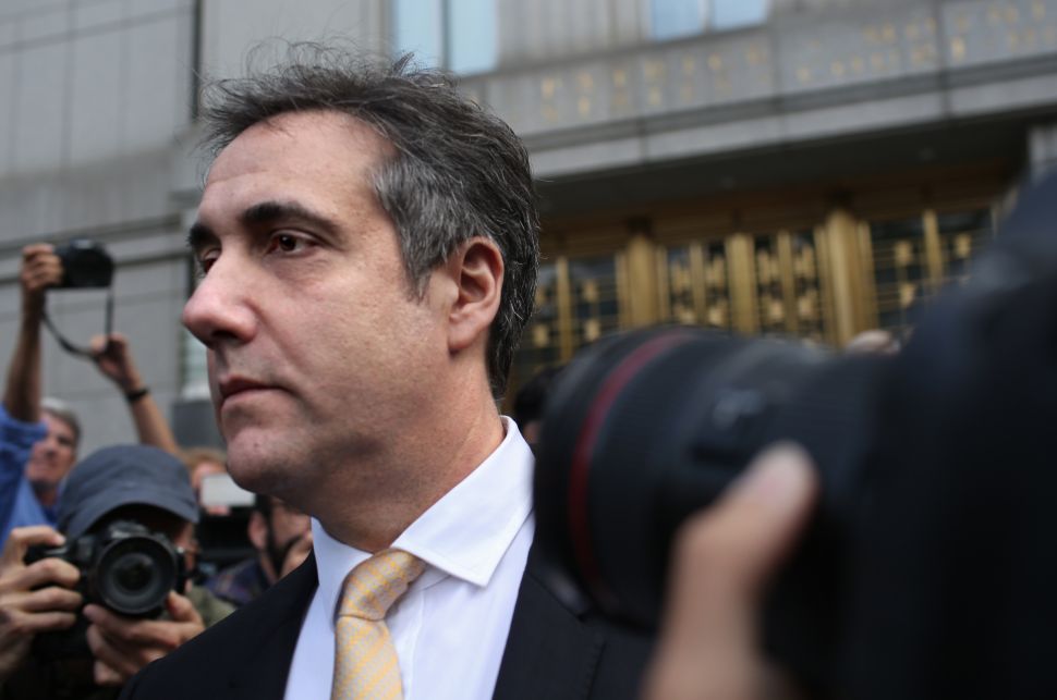 Michael Cohen pleaded guilty to eight crimes yesterday, but you wouldn't know that from watching Fox News.
