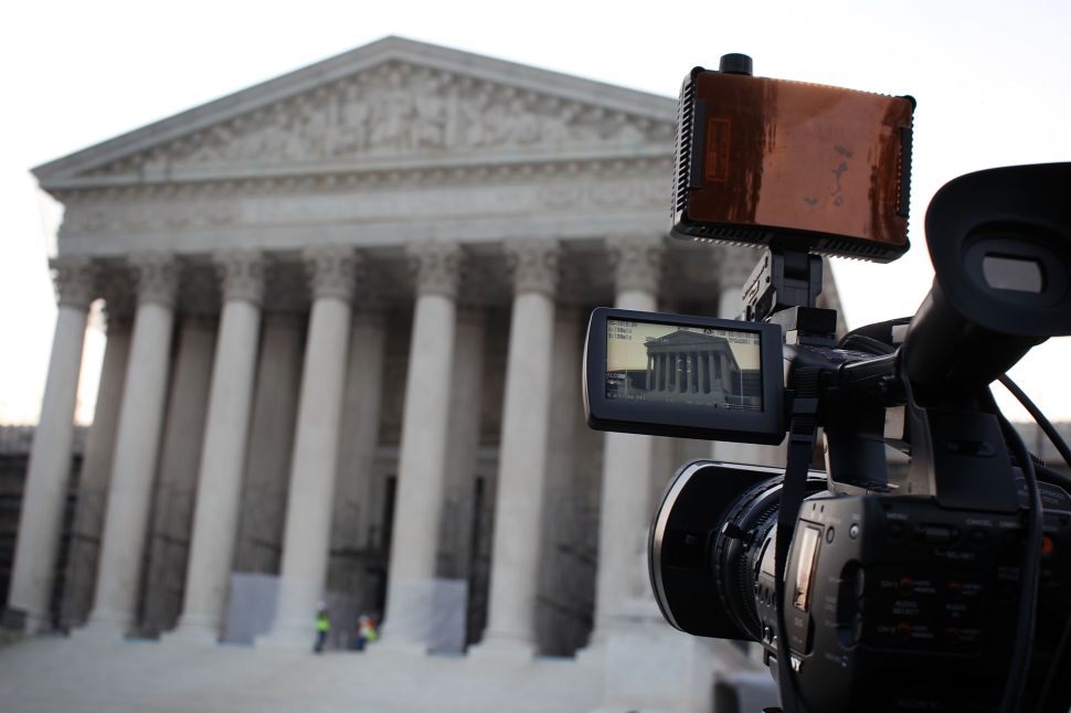 Will the Supreme Court ever provide video of oral arguments? It doesn't seem likely.
