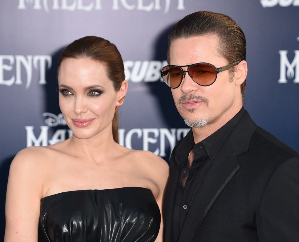 Angelina Jolie and Brad Pitt