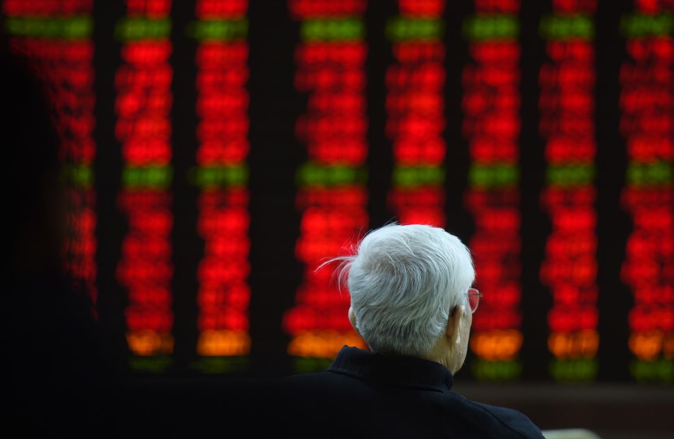 China stock market trade war