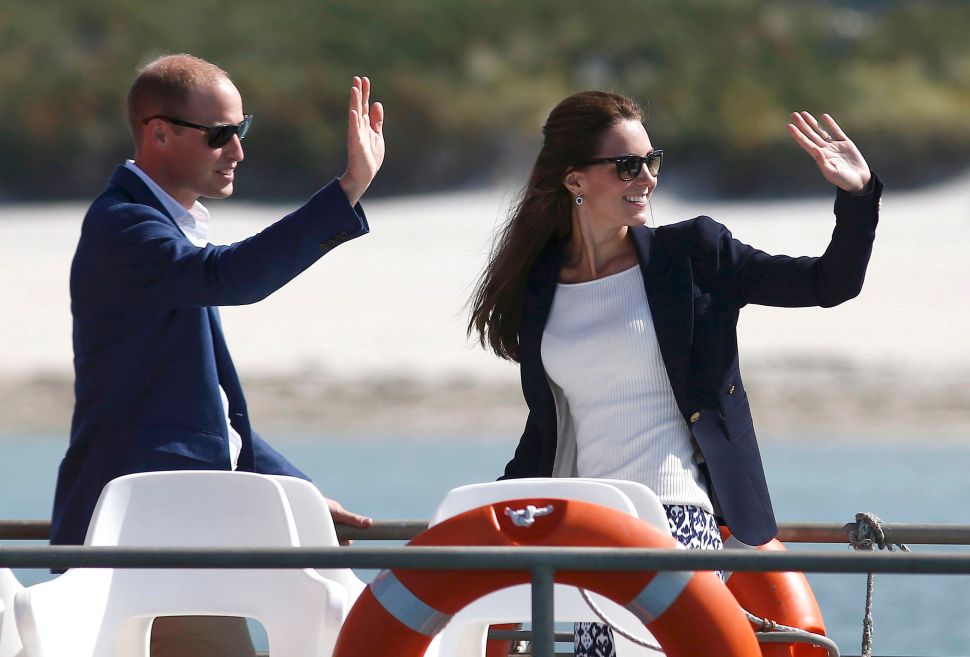 Prince William and Kate Middleton aren't going back to London yet.