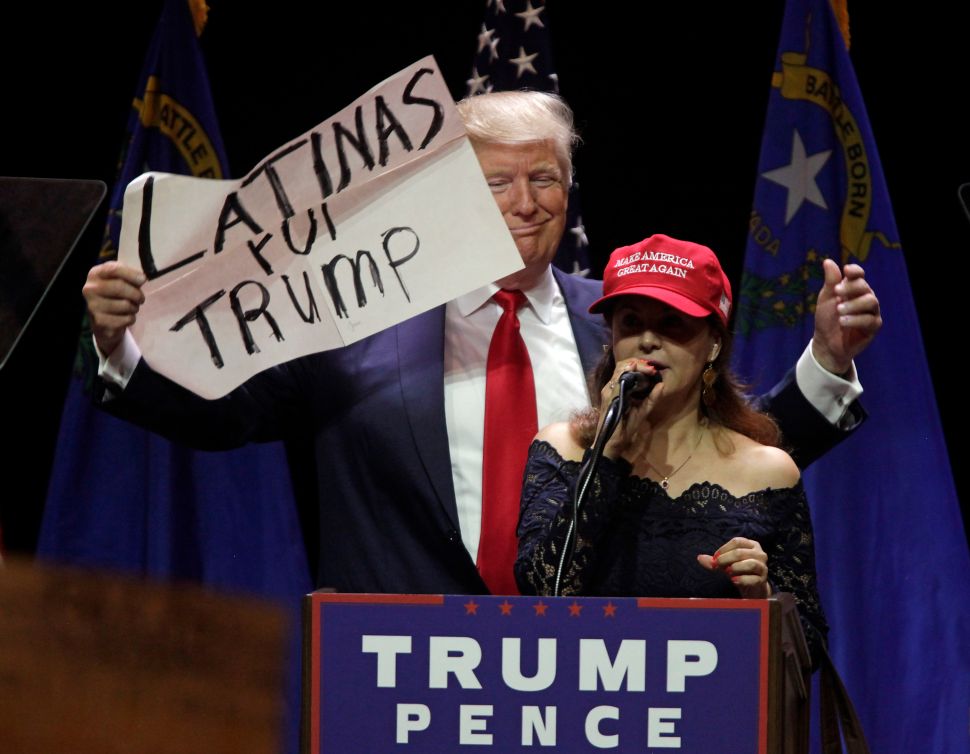 President Donald Trump has a smattering of Latino support, but his administration has largely ignored Hispanic media.