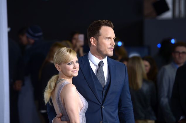 Anna Faris and Chris Pratt