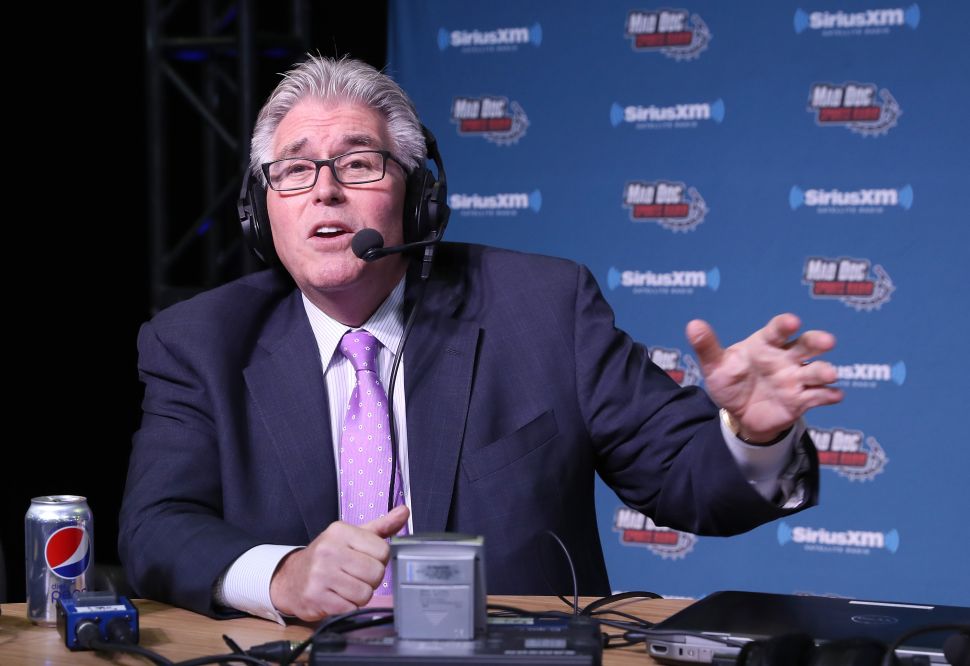 Is Mike Francesa headed out the door at WFAN?