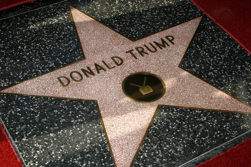 Donald Trump Star Hollywood Walk Of Fame