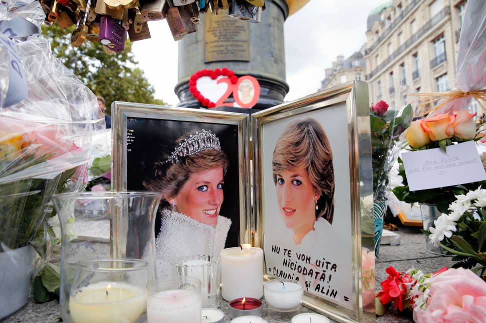 Tributes to Princess Diana on the 21st anniversary of her death last week.
