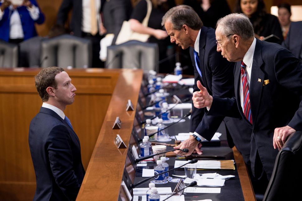 A new study confirms what Mark Zuckerberg's congressional testimony already hinted at: congressmen are clueless about technology.