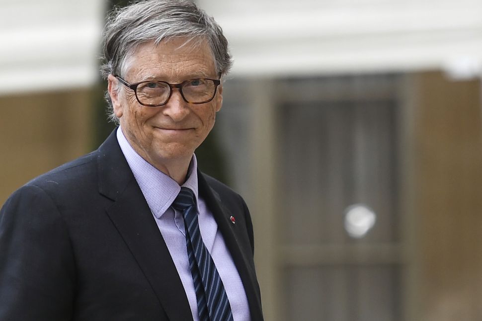Bill Gates had an epiphany after reading a new book by two British economists.
