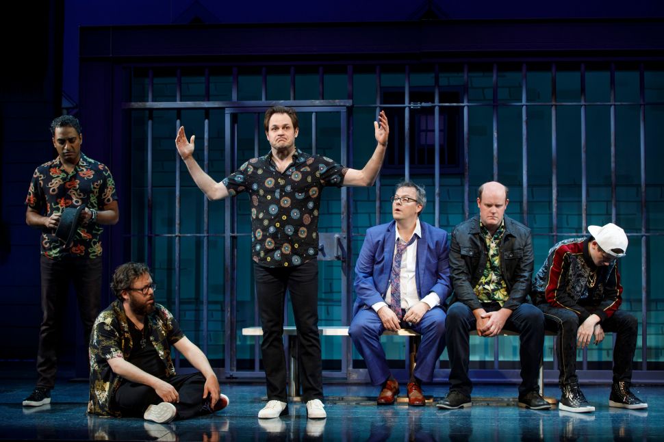 The company of 'Gettin' the Band Back Together.'