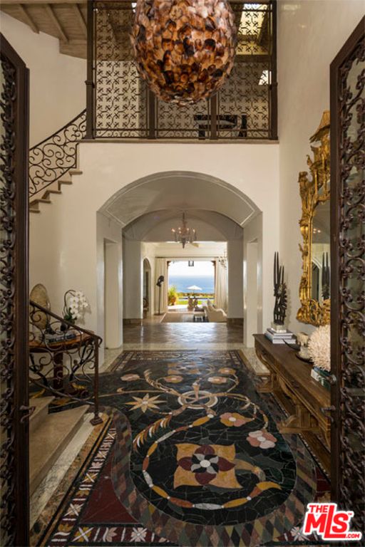 Very low-key interiors.