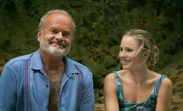 Kelsey Grammer and Kristen Bell in Like Father.