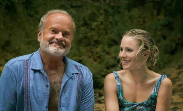 Kelsey Grammer and Kristen Bell in Like Father.