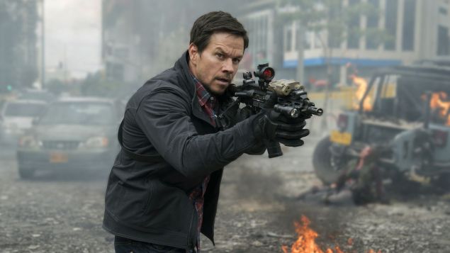 Mark Wahlberg in Mile 22.