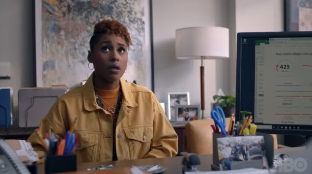 Issa Rae in Season 3 of HBO's Insecure.