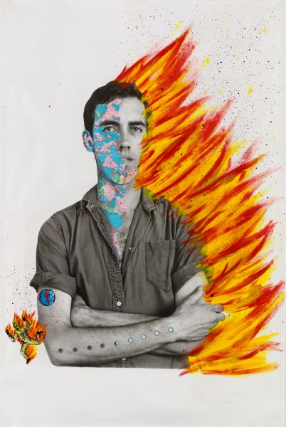 David Wojnarowicz, Self Portrait, 1983-8.